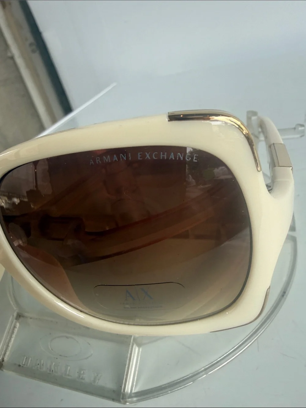 NEW ARMANI EXCHANGE AX103/S Cream Sunglasses NEW WITHOUT TAGS